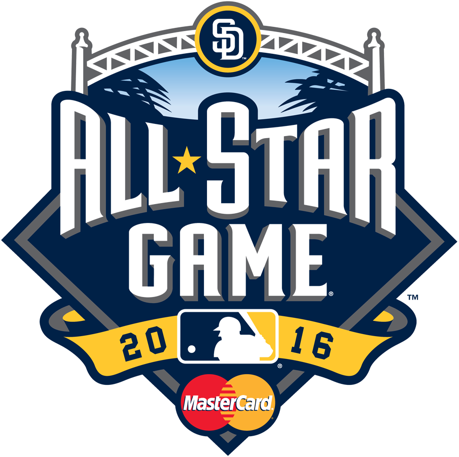 MLB All-Star Game 2016 Sponsored Logo iron on heat transfer